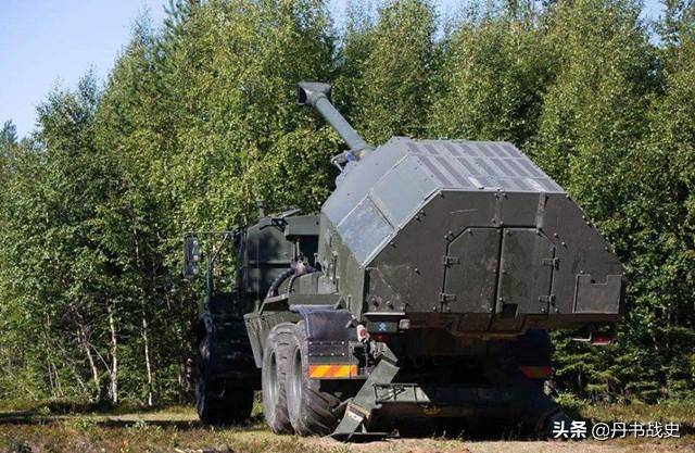 瑞典弓箭手自行火炮，不要小看民用卡车，它们也是军用技术储备